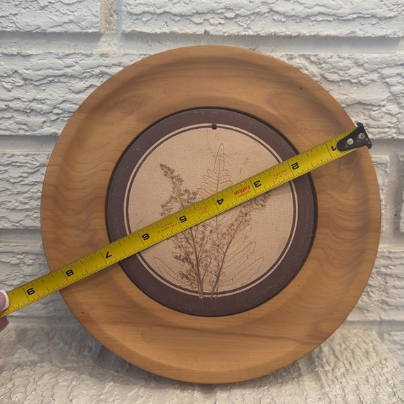 Woodbury Woodenware, Handcrafted wall, decor, display plates, trivet vintage - Picture 6 of 7